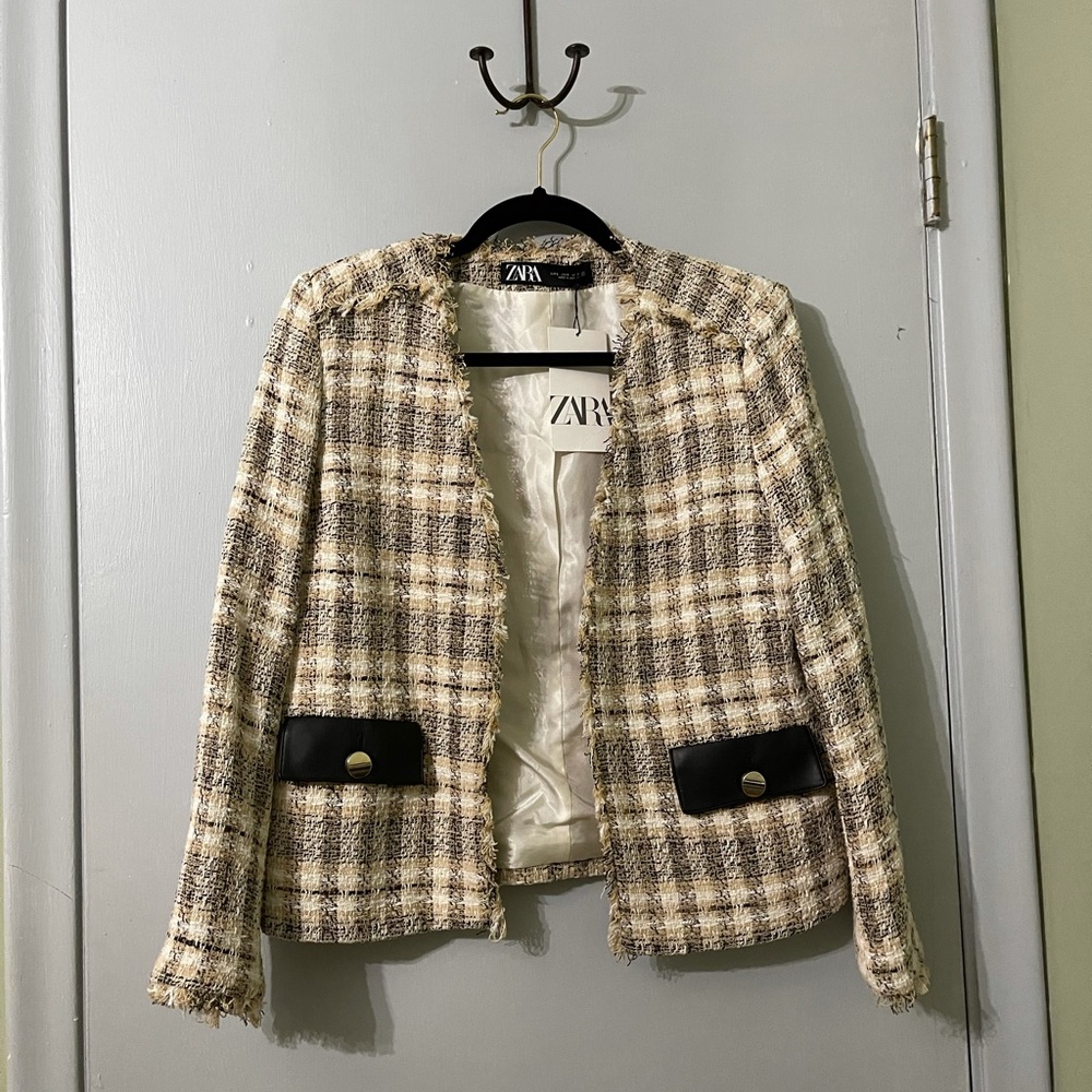 Zara Tweeded Blazer | Size S | NWT